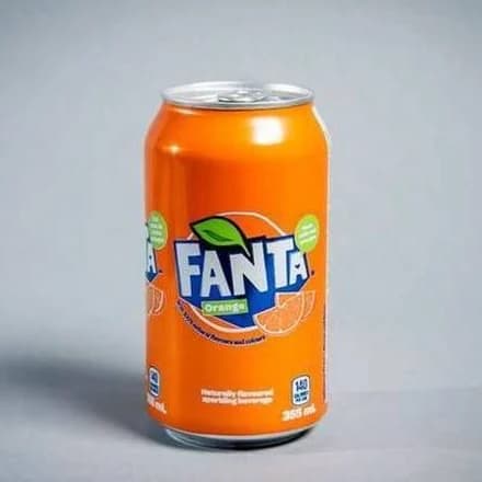 Sinaas, bruisend, blikje van 33 cl.